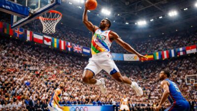 découvrez le calendrier complet et les résultats du basket-ball aux jeux olympiques d'été, ainsi que toutes les informations essentielles pour suivre la compétition.