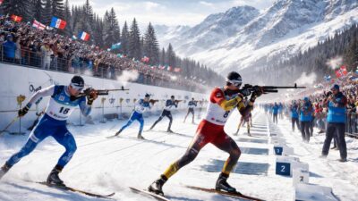 découvrez les résultats du biathlon du 5 janvier et analysez leurs répercussions sur la suite de la saison pour les athlètes et les équipes.