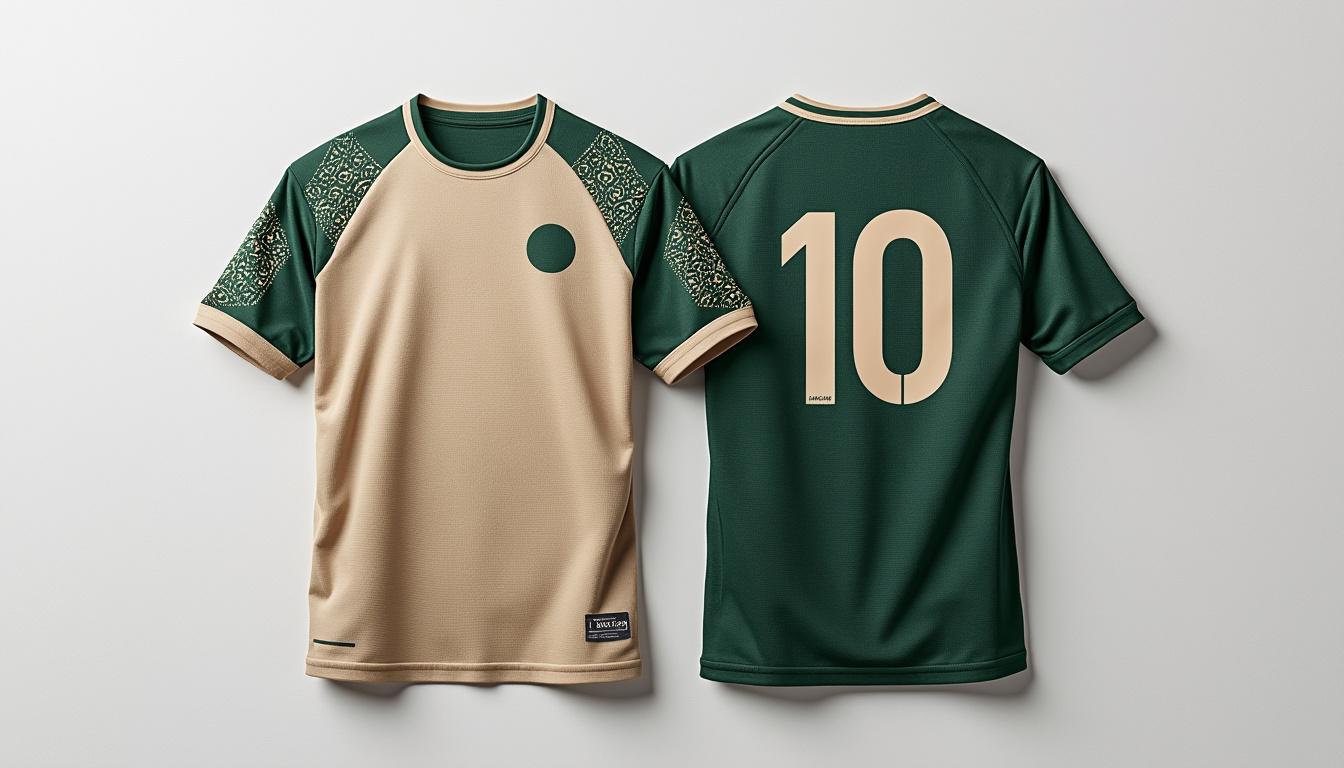 explorez les dernières tendances en matière de mockups de maillots de foot pour cette saison. restez à la pointe de la mode sportive avec des designs innovants et des inspirations uniques pour vos vêtements de foot.