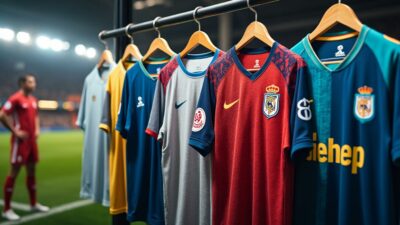 découvrez les dernières tendances en matière de mockups de maillots de foot pour cette saison. explorez des designs innovants et inspirants qui marquent l'évolution des vêtements sportifs et captivez l'attention des fans à travers des styles uniques.