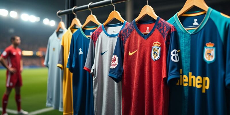 découvrez les dernières tendances en matière de mockups de maillots de foot pour cette saison. explorez des designs innovants et inspirants qui marquent l'évolution des vêtements sportifs et captivez l'attention des fans à travers des styles uniques.