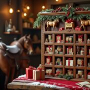 découvrez le calendrier de l’avent équitation, une tradition magique qui enchante les passionnés de chevaux. chaque jour, ouvrez une nouvelle surprise pour vivre l'esprit de noël avec votre monture et renforcer vos liens équestres. plongez dans l'univers féérique des cavaliers lors de cette période des fêtes.