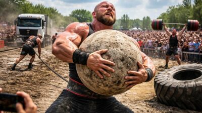 découvrez un aperçu captivant des compétitions de strongman, avec les épreuves les plus impressionnantes qui mettent à l'épreuve force, endurance et puissance.