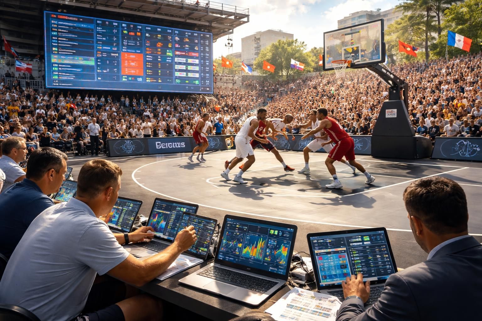 découvrez les défis et les enjeux majeurs de la programmation du basket-ball 3x3 aux jeux olympiques d'été, une discipline dynamique et en pleine expansion.