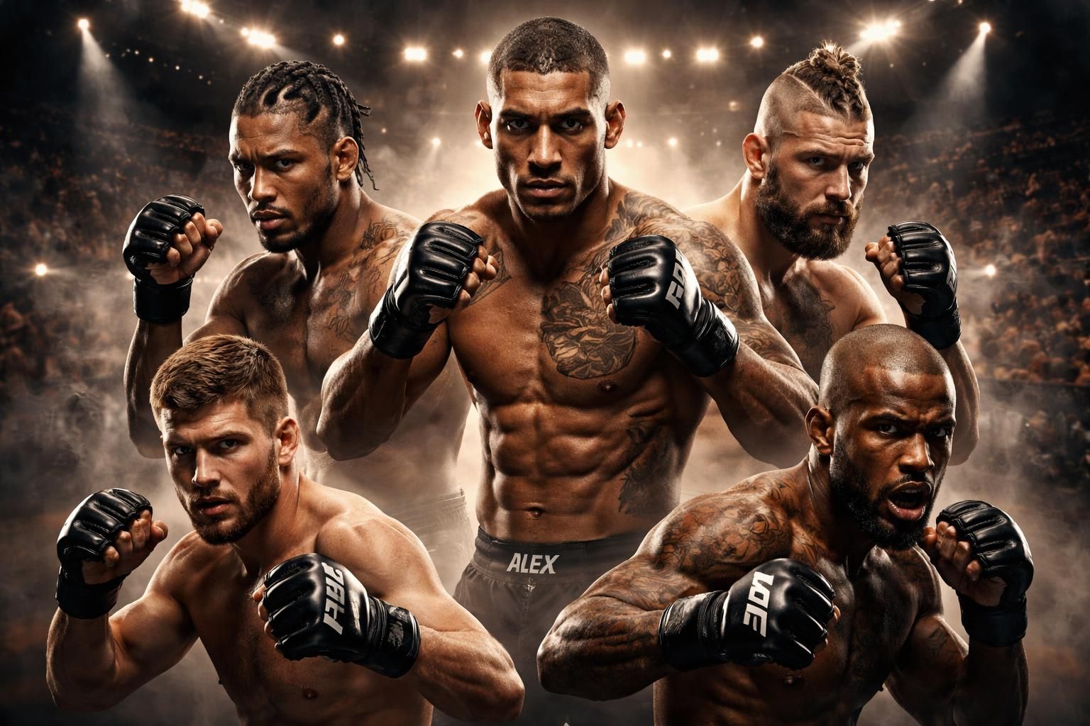 découvrez les lutteurs vedettes de la carte ufc ce soir et ceux qui pourraient créer la surprise lors des combats les plus attendus.
