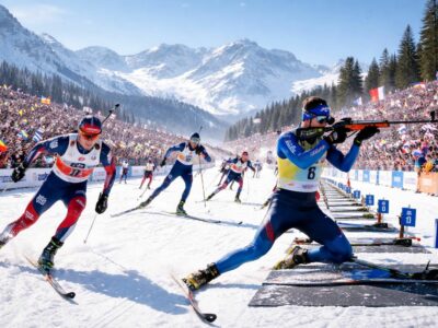 revivez les moments forts du biathlon du 10 mars et plongez au cœur de l'excitation de cette compétition intense et palpitante.