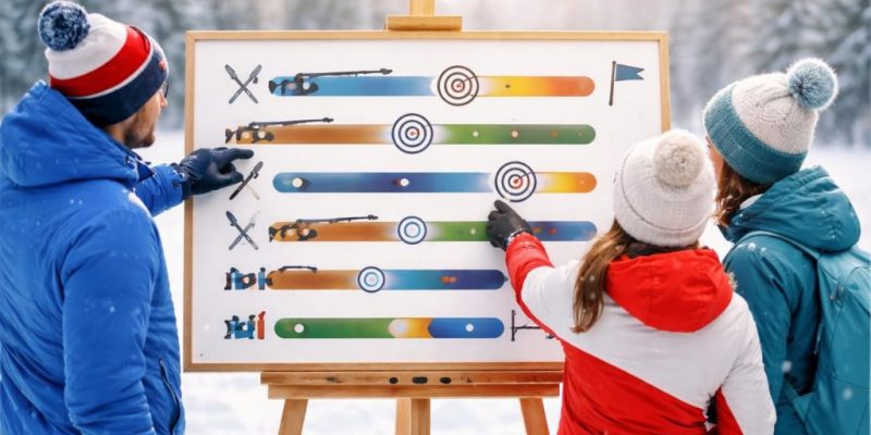 découvrez l'horaire complet du biathlon et suivez vos athlètes préférés en direct grâce à notre guide détaillé et à jour.