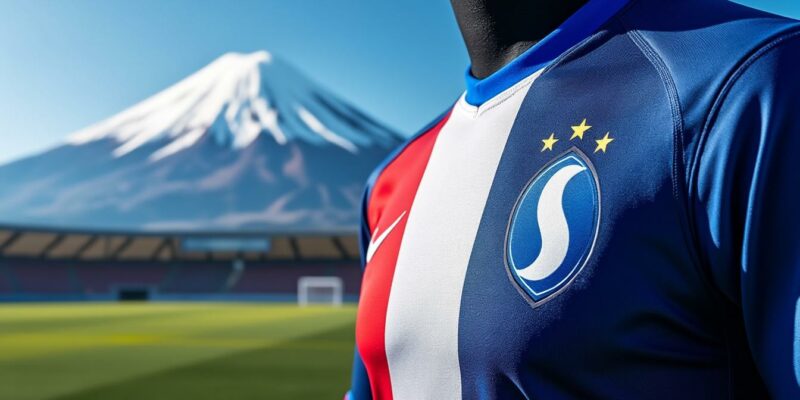 découvrez le maillot iconique de la france lors de la coupe du monde au japon, un véritable symbole de fierté nationale. plongez dans l'histoire du football français et portez les couleurs de votre équipe avec fierté.