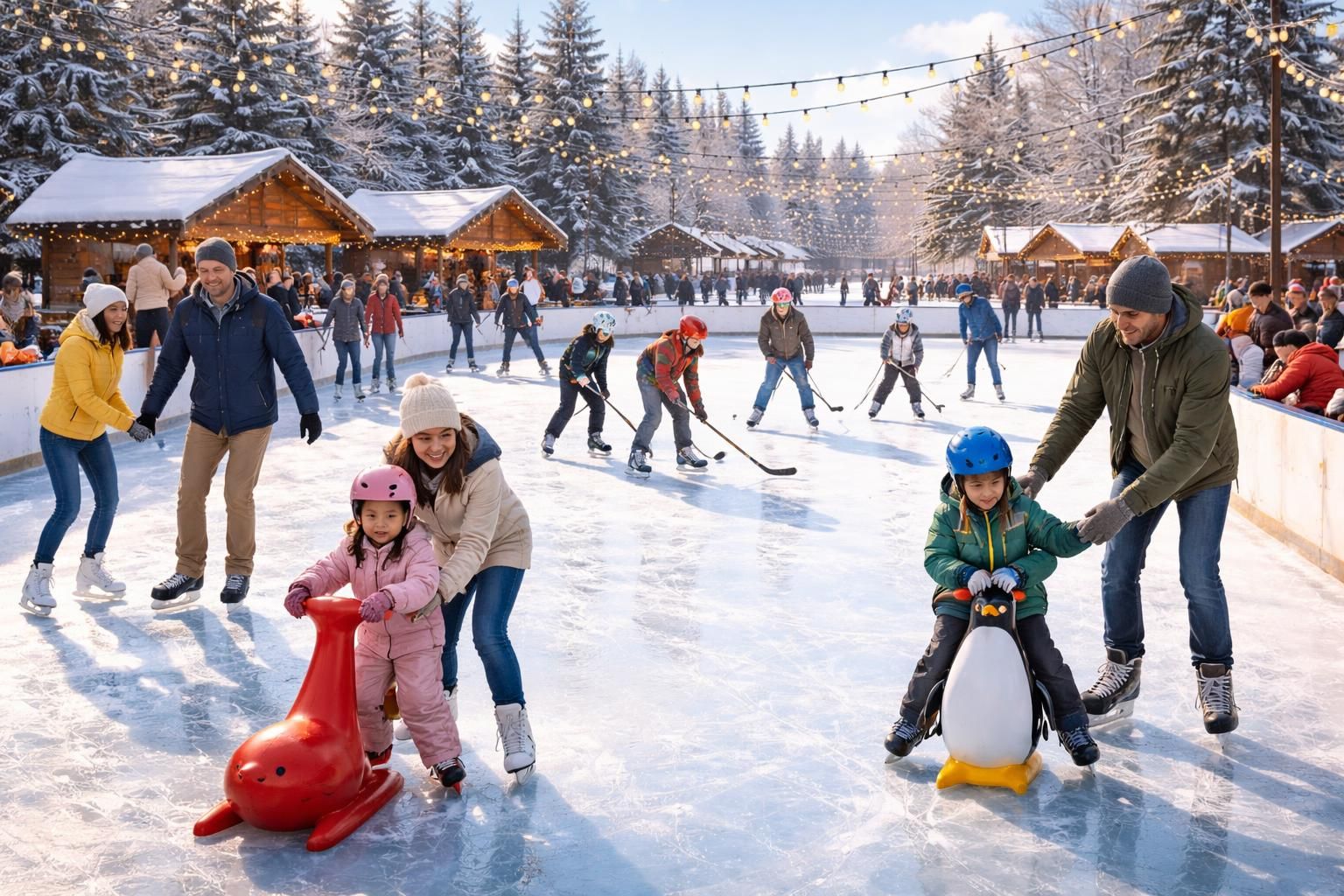 découvrez les patinoires de sens et profitez des activités incontournables pour toute la famille, entre glisse, divertissement et moments conviviaux.