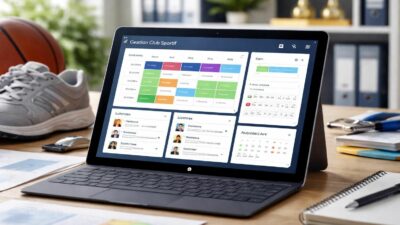 découvrez comment une tablette windows peut faciliter la gestion de votre club sportif : licences, plannings et organisation simplifiés pour une administration efficace.