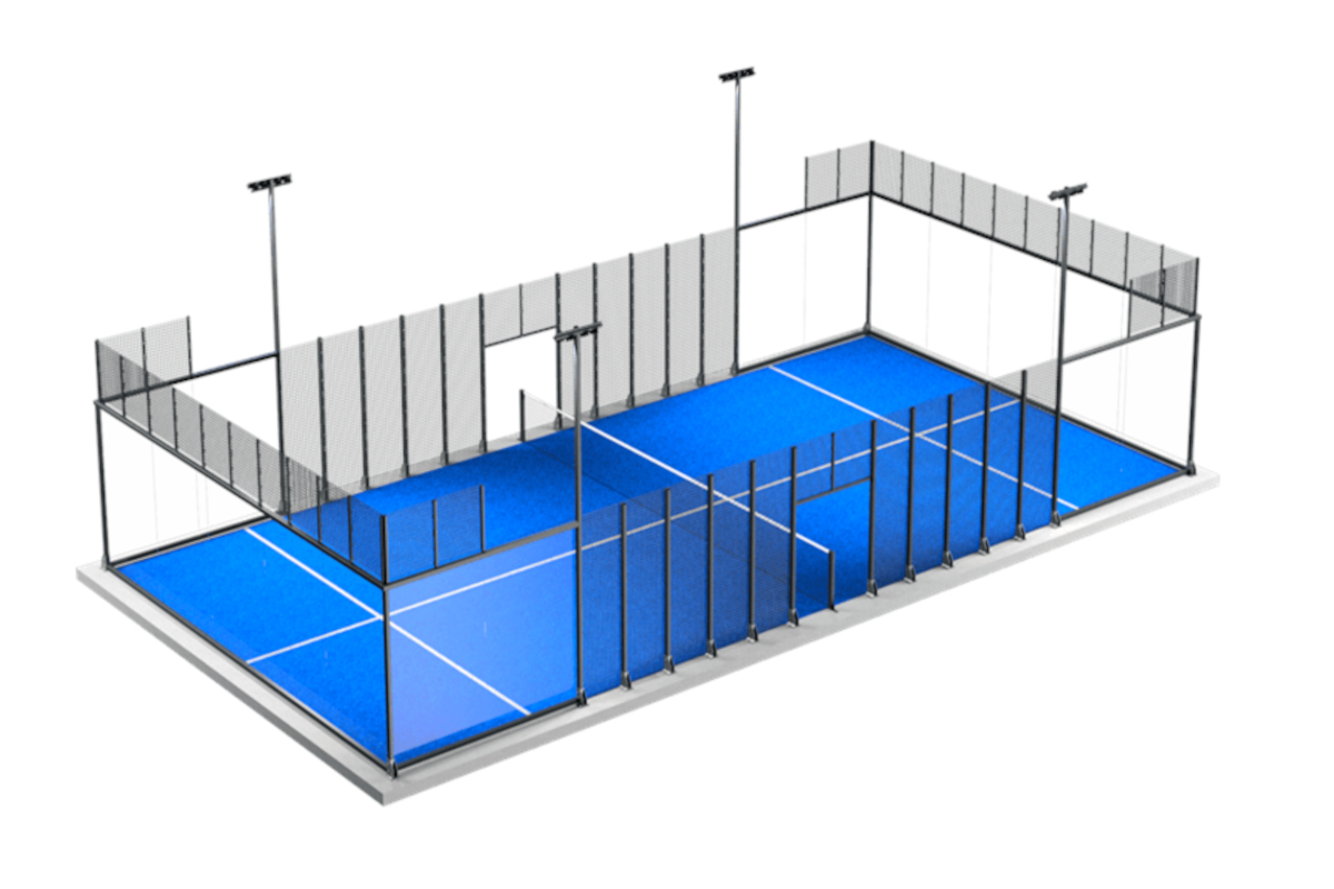 construction terrain de padel