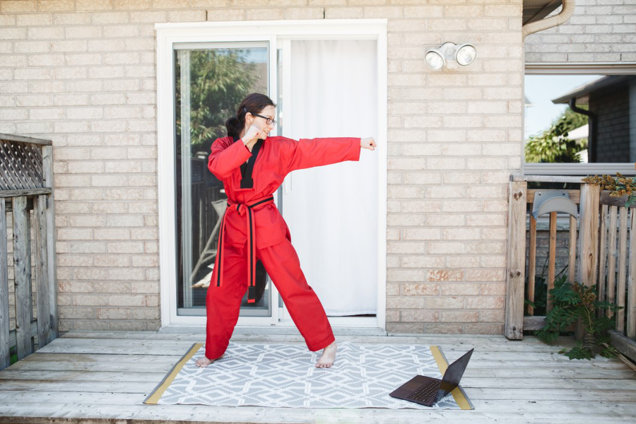 entrainement taekwondo