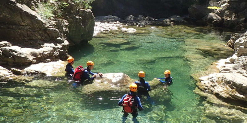 faire canyoning