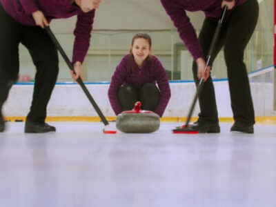 joueurs curling