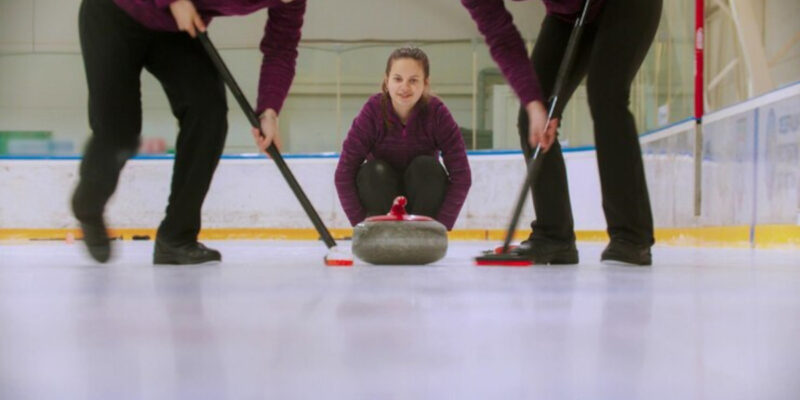 joueurs curling