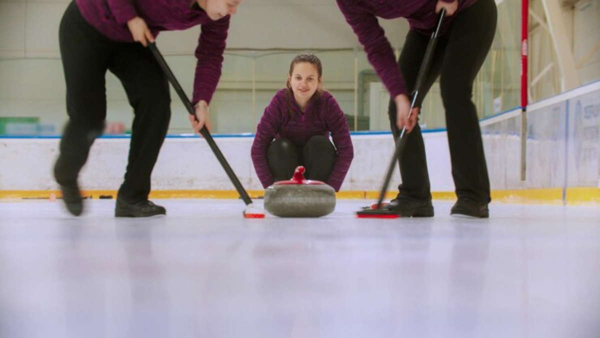joueurs curling