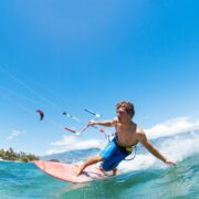 Kitesurf en Indonésie