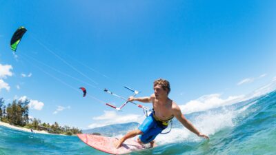 Kitesurf en Indonésie