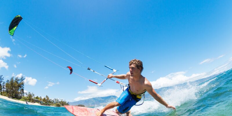 Kitesurf en Indonésie