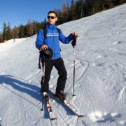 skieur nerveux