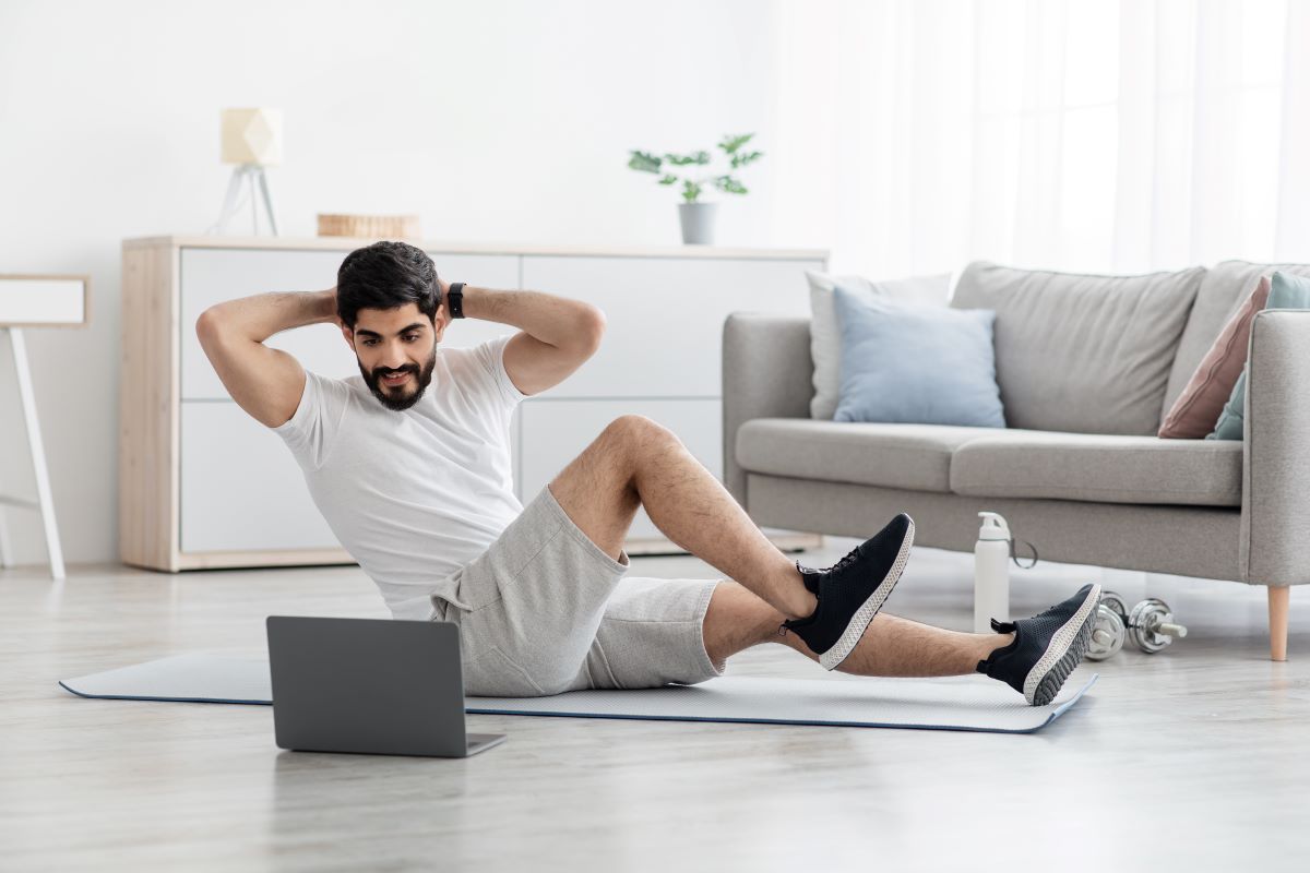Programme de sport à la maison pour homme pour se remettre en forme
