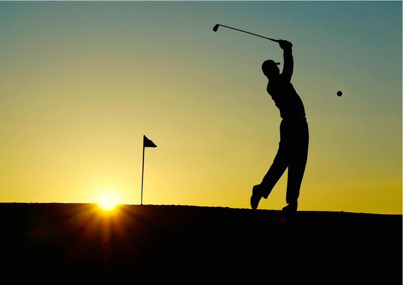 un golfeur