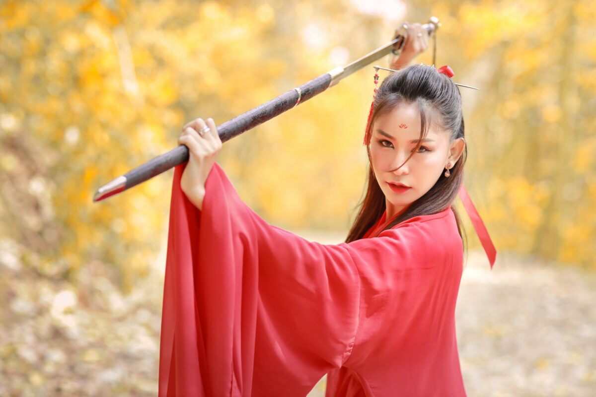 une épée chinoise