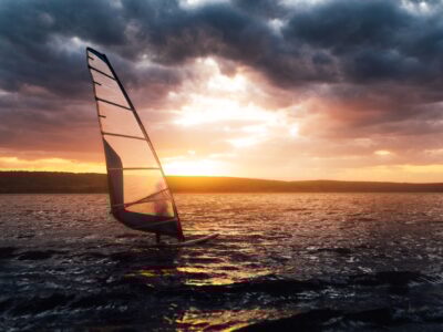 windsurf à Zanzibar